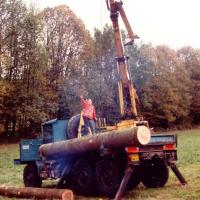 Chargement de bois