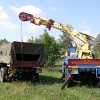 GALEVINC 2 à la manoeuvre pour un changement de roue