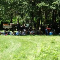 Pause pique nique à Nadapeyras
