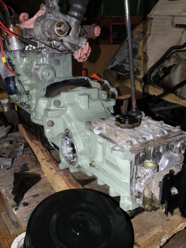 Peinture moteur
